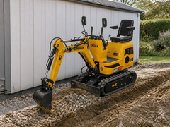 MEC06 9HP Mini Excavator - 28 in Wide, 43.3 in Digging Depth