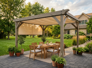 cedar madison pergola lifestyle