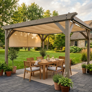 cedar madison pergola lifestyle